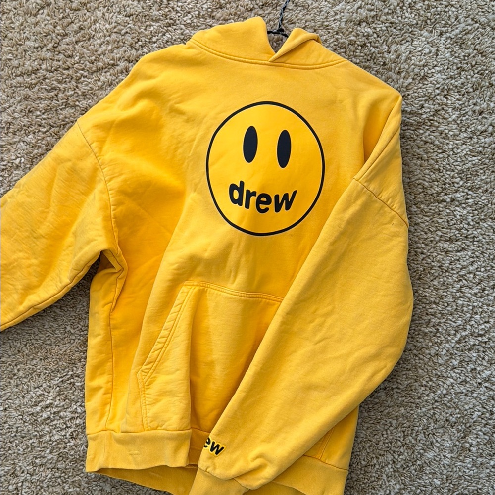 Drew Yellow Smiley Hoodie